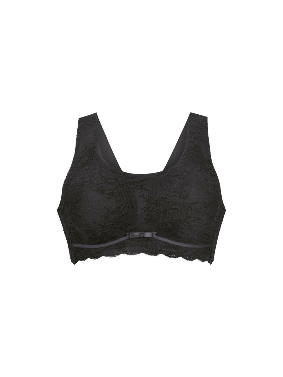 Essential Lace Bralette - Anthracite