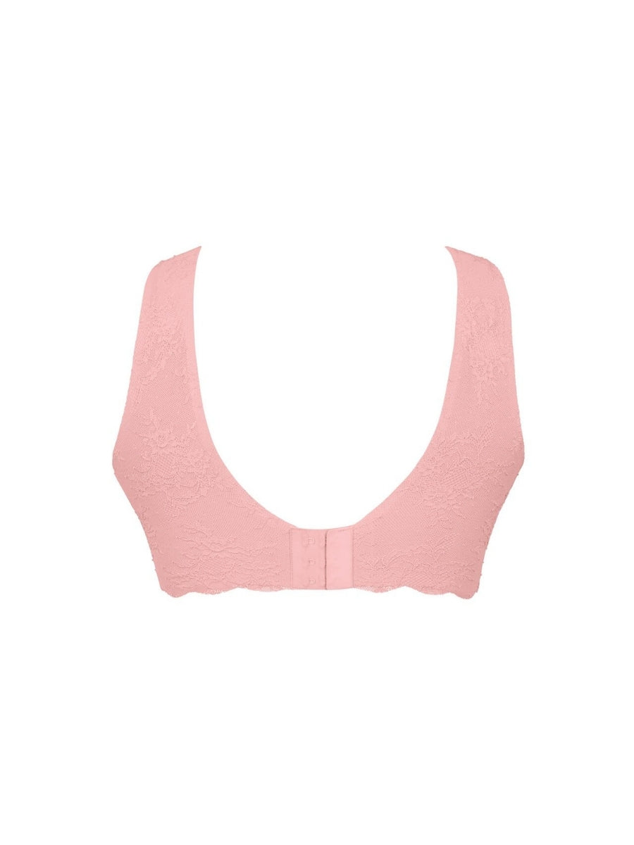 Essential Lace Bralette - Rosewood