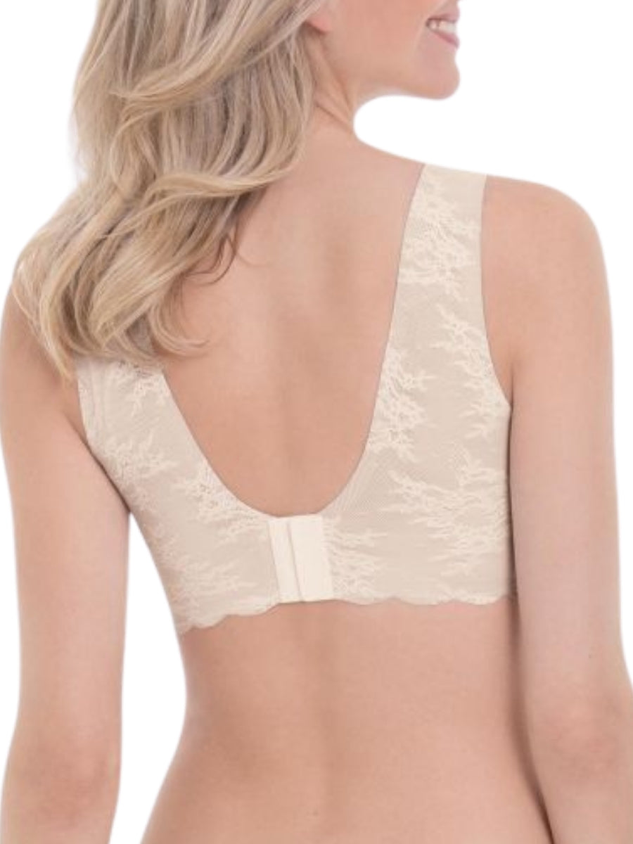 Essential Lace Bralette - Crystal