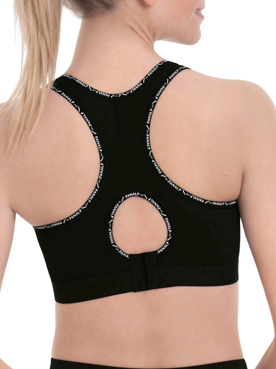 PanAlp DeltaPad Sports Bra - Black
