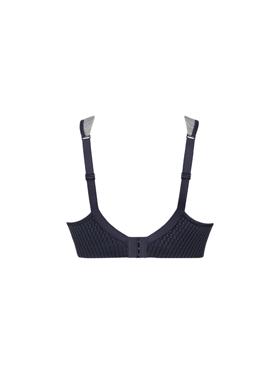 PanAlp Wool Sports Bra - Anthracite/Melange
