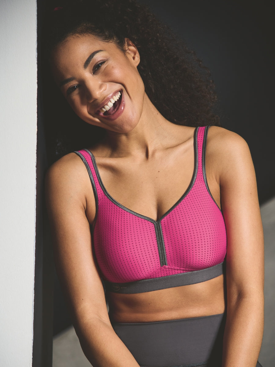 Performance Sports Bra - Pink/Anthracite