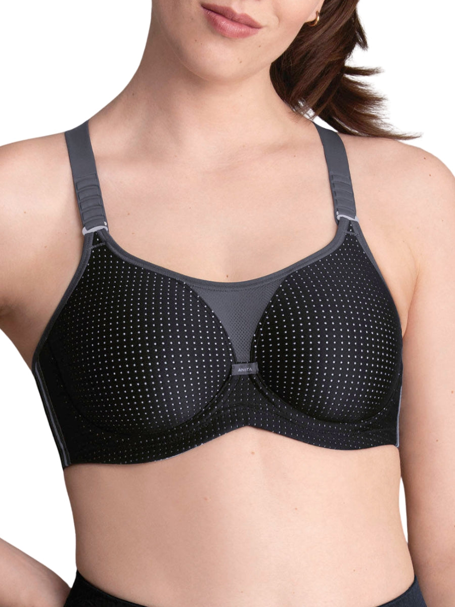 Performance WireX Sports Bra - Black/Anthracite