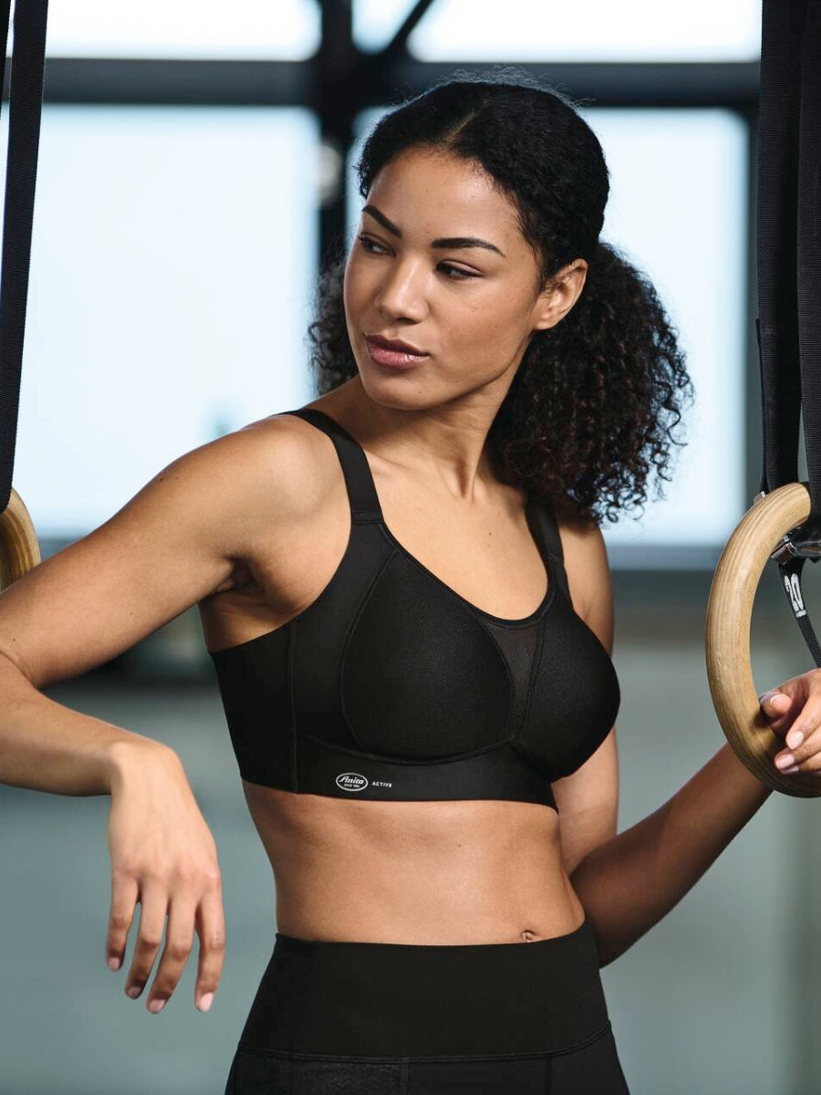 Smart Control Sports Bra - Black