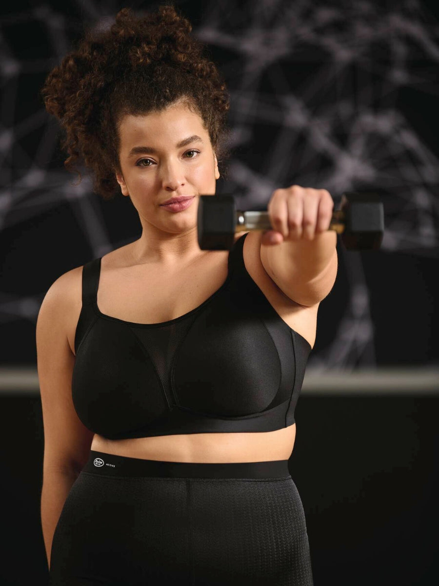 Smart Control Sports Bra - Black