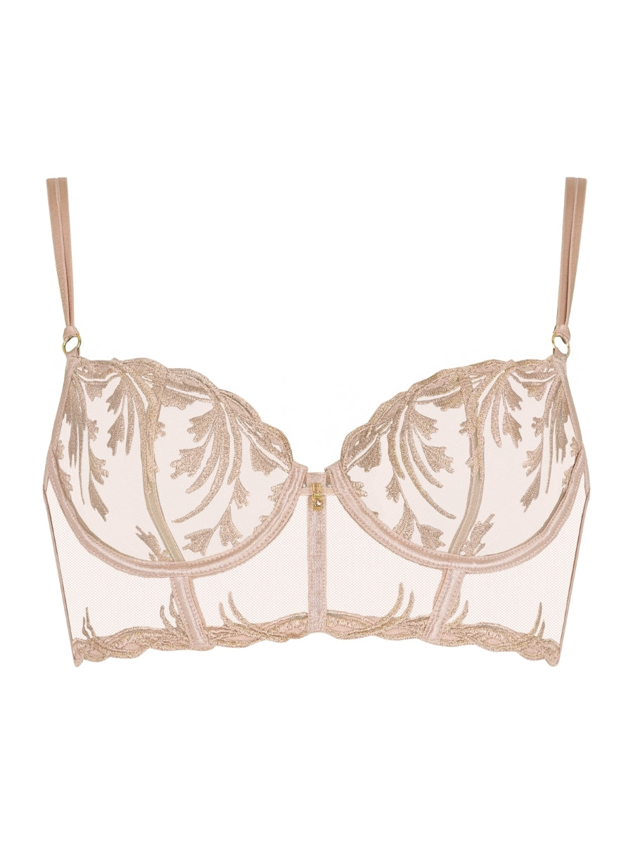 Cosmic Romance Bustier - Sand Rose