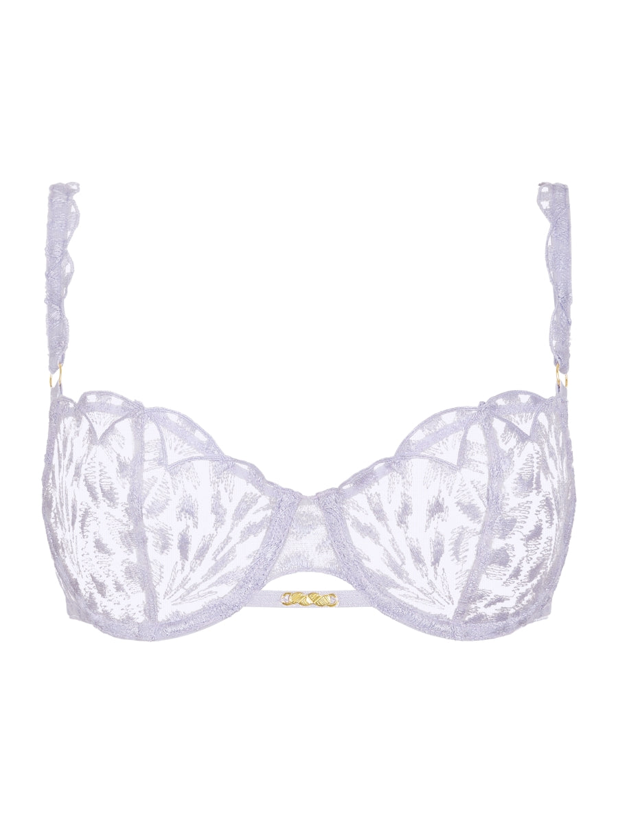 Crazy In Love Half Cup Bra - Wisteria