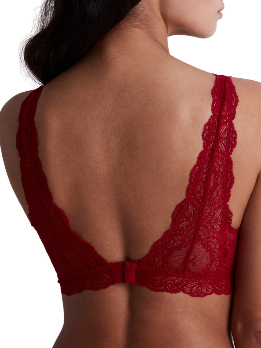 Danse Des Sens Triangle Bralette - Irresistible Red