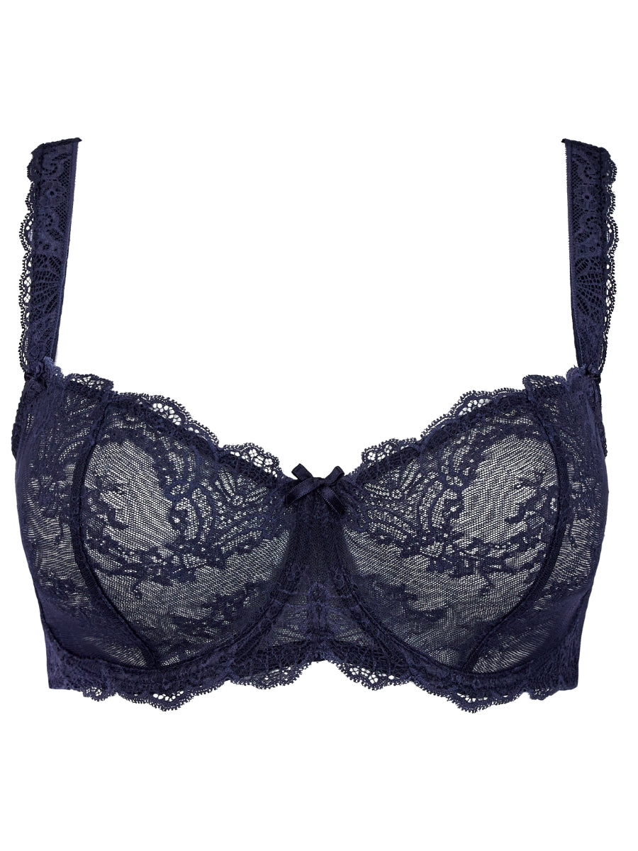 Danse Des Sens Comfort Half Cup Bra - Evening Blue