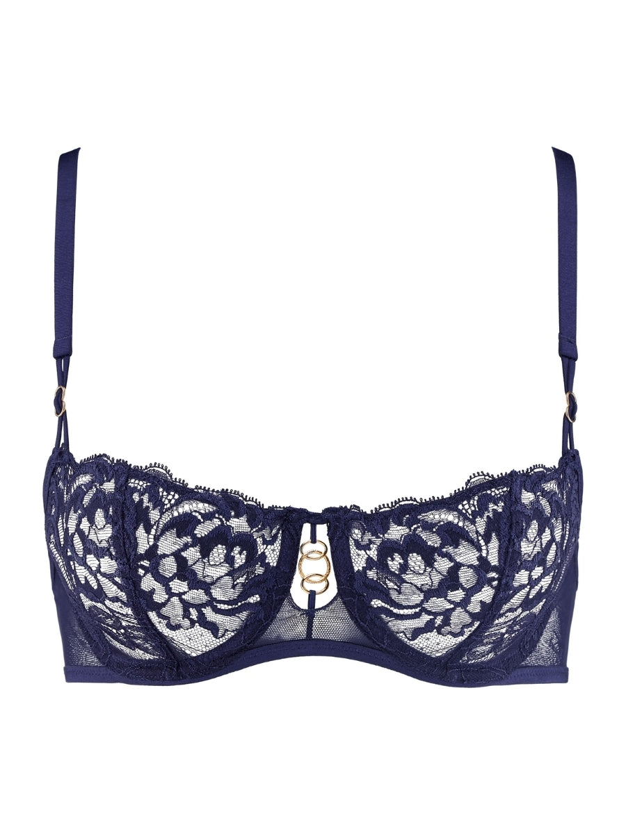Feeling Myself Half Cup Bra - Astral Blue