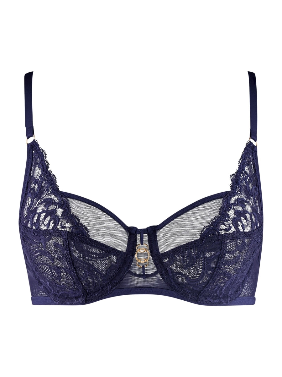 Feeling Myself High Apex Full Cup Bra - Astral Blue