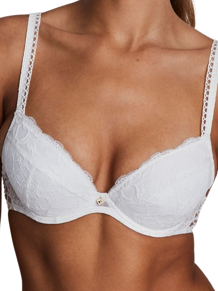 Kiss Of Love Push Up Plunge Bra - Opale