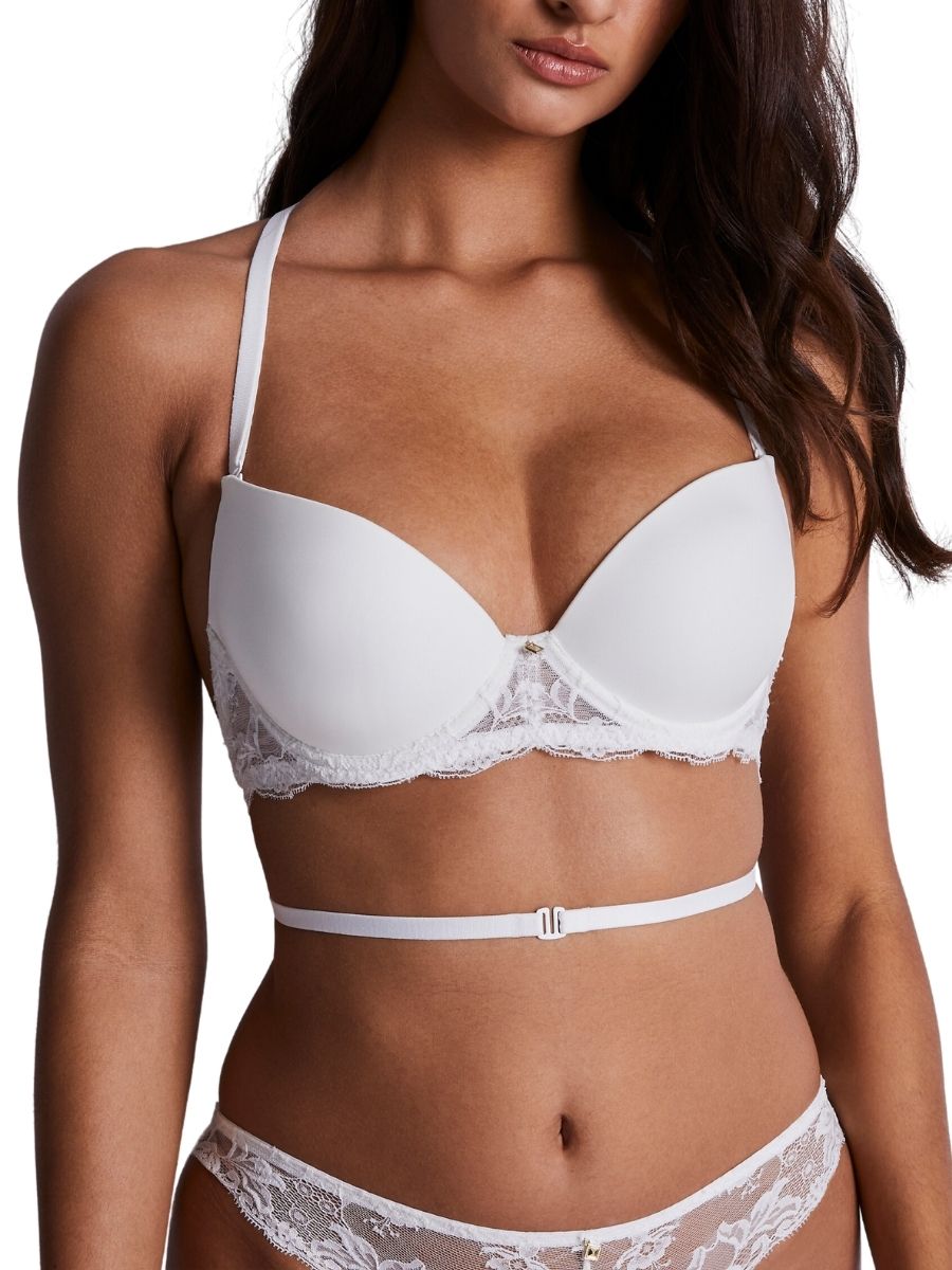 Kiss Of Love Low Back Multiway Moulded Bra - Opale