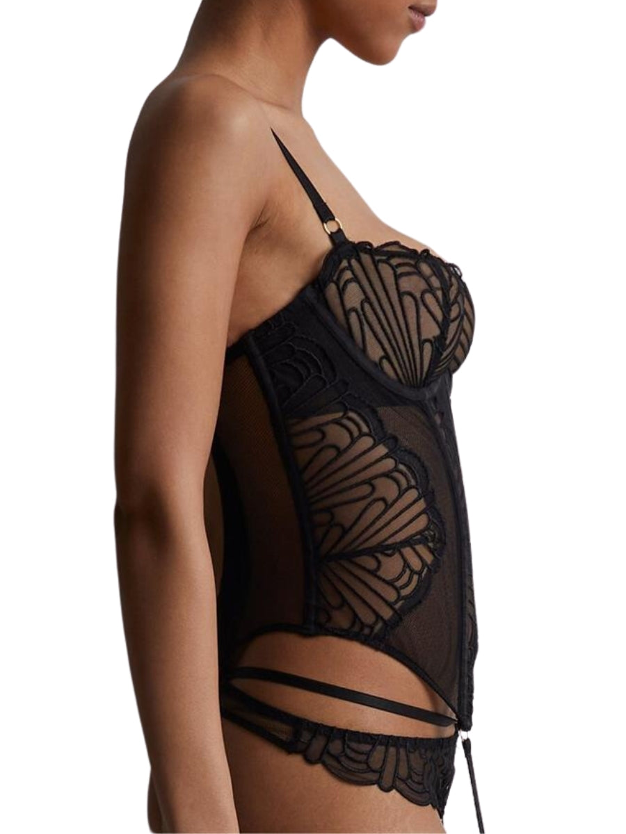 Guêpière Aubade L'Indomptable 90D - Couleur Afterdark, Neuve Avec étiquettes