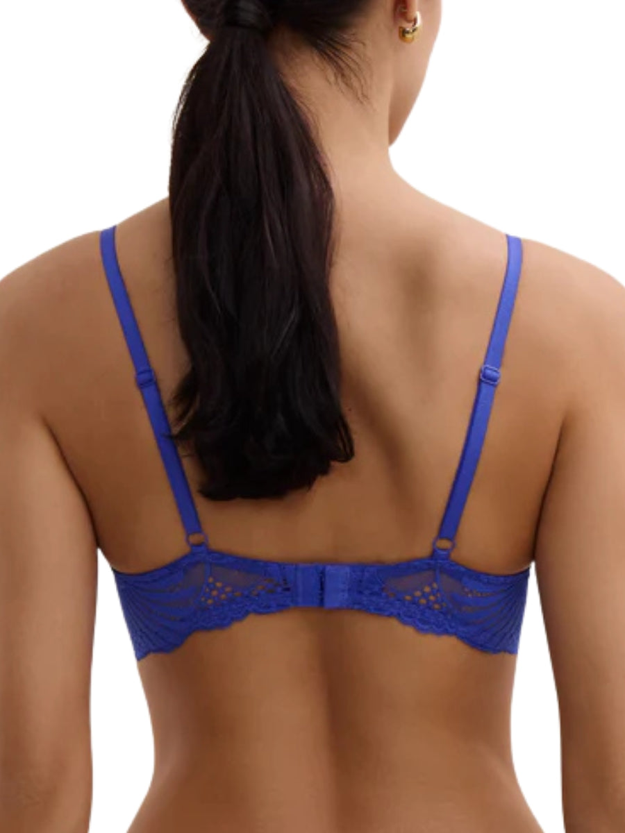 Rhythm Of Desire Ultra Low Triangle Plunge Bra - Cyclades