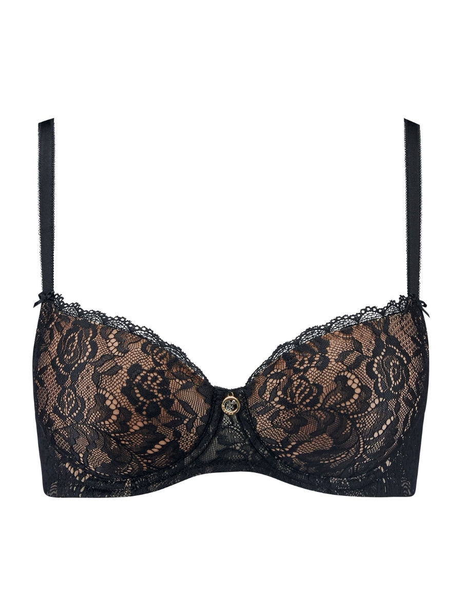 Rosessence Care Half Cup Bra - Black