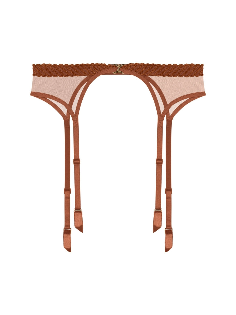 Sheer Emotion Suspender Belt