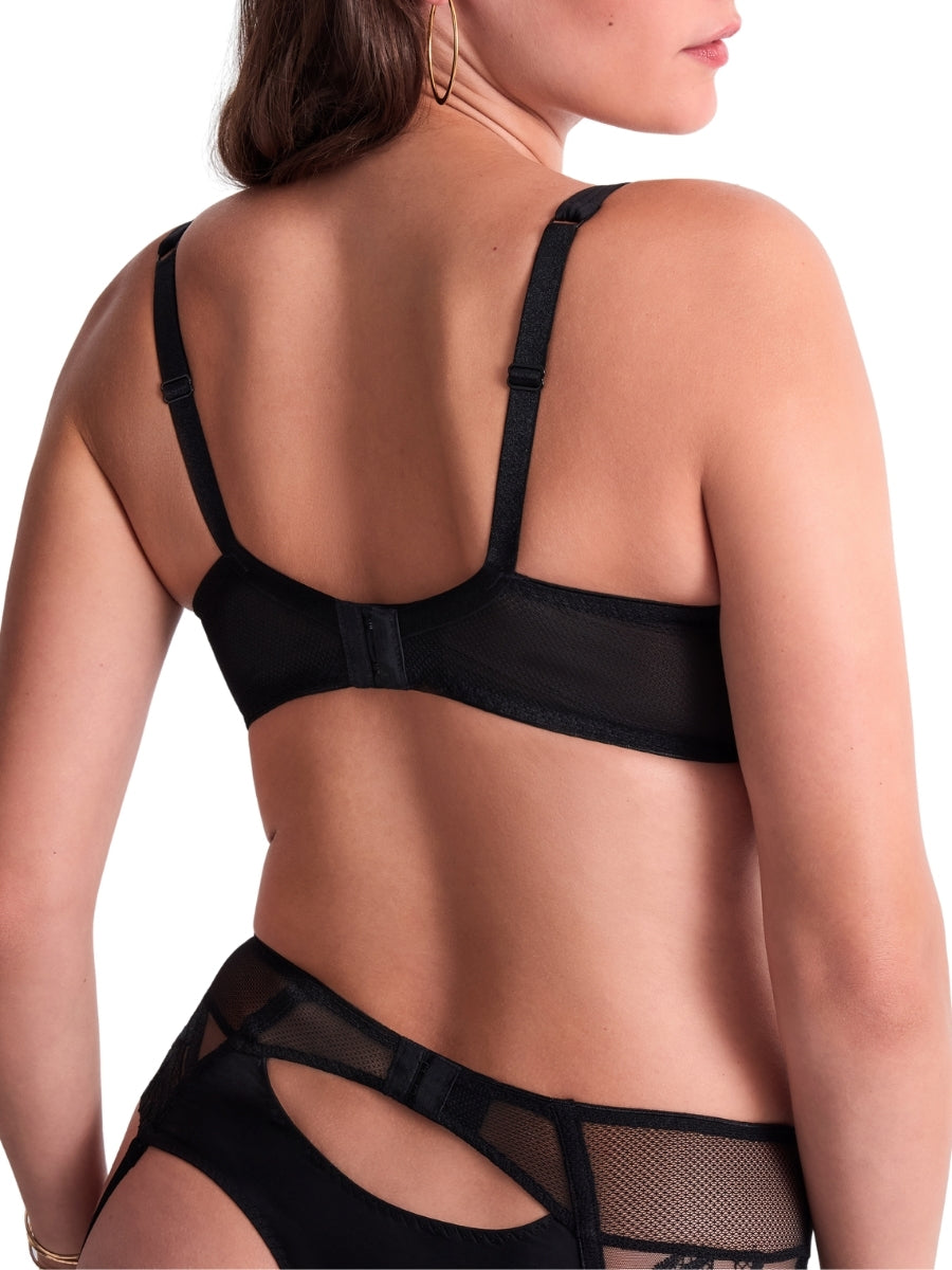 Sweet Euphoria Moulded Push Up Bra - Black