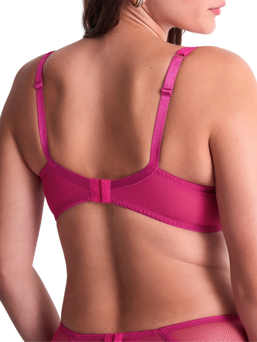 Sweet Euphoria Moulded Push Up Bra - Passion Rose
