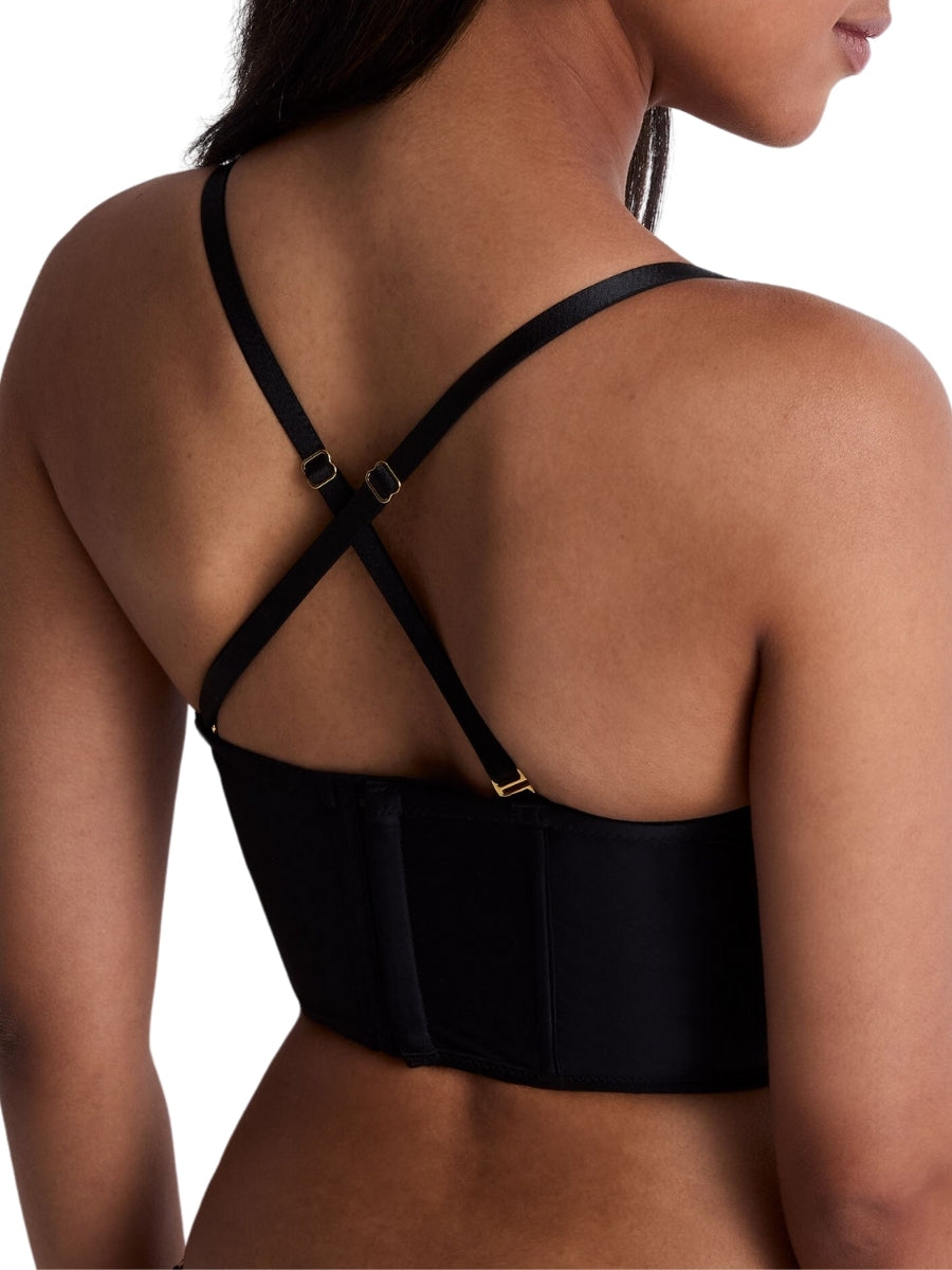 Voodoo Kiss Bustier - Millenium Black