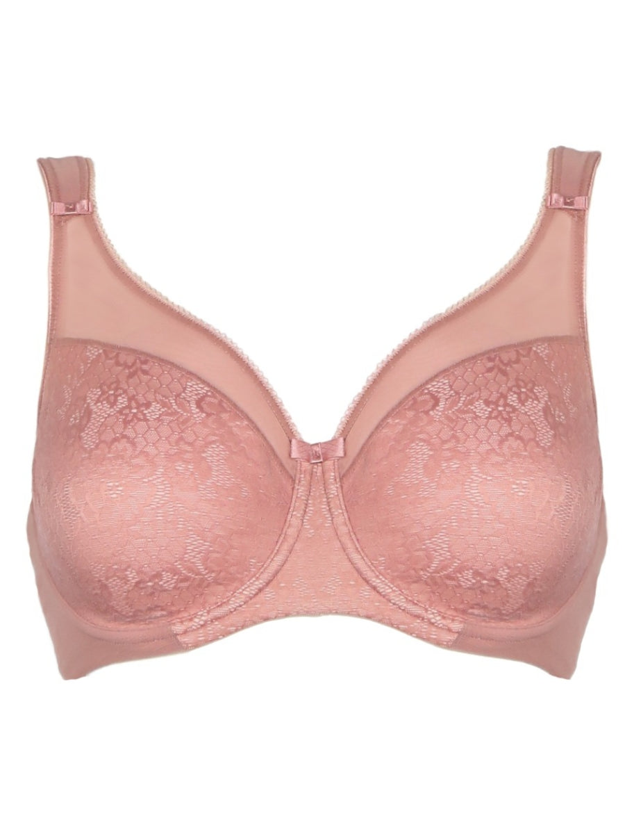 Beauty Everyday Minimiser Bra - Ash Rose