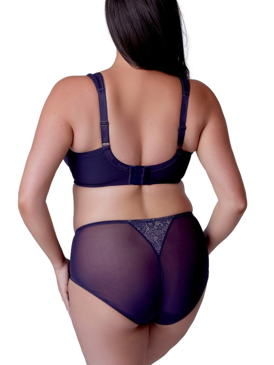 Beauty Everyday Minimiser Bra - Aubergine