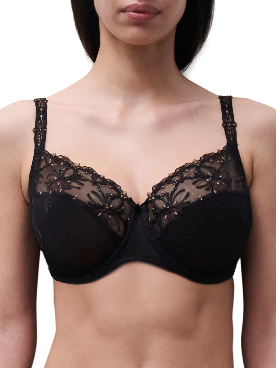 Champs Elysees Covering Bra - Dazzling Black