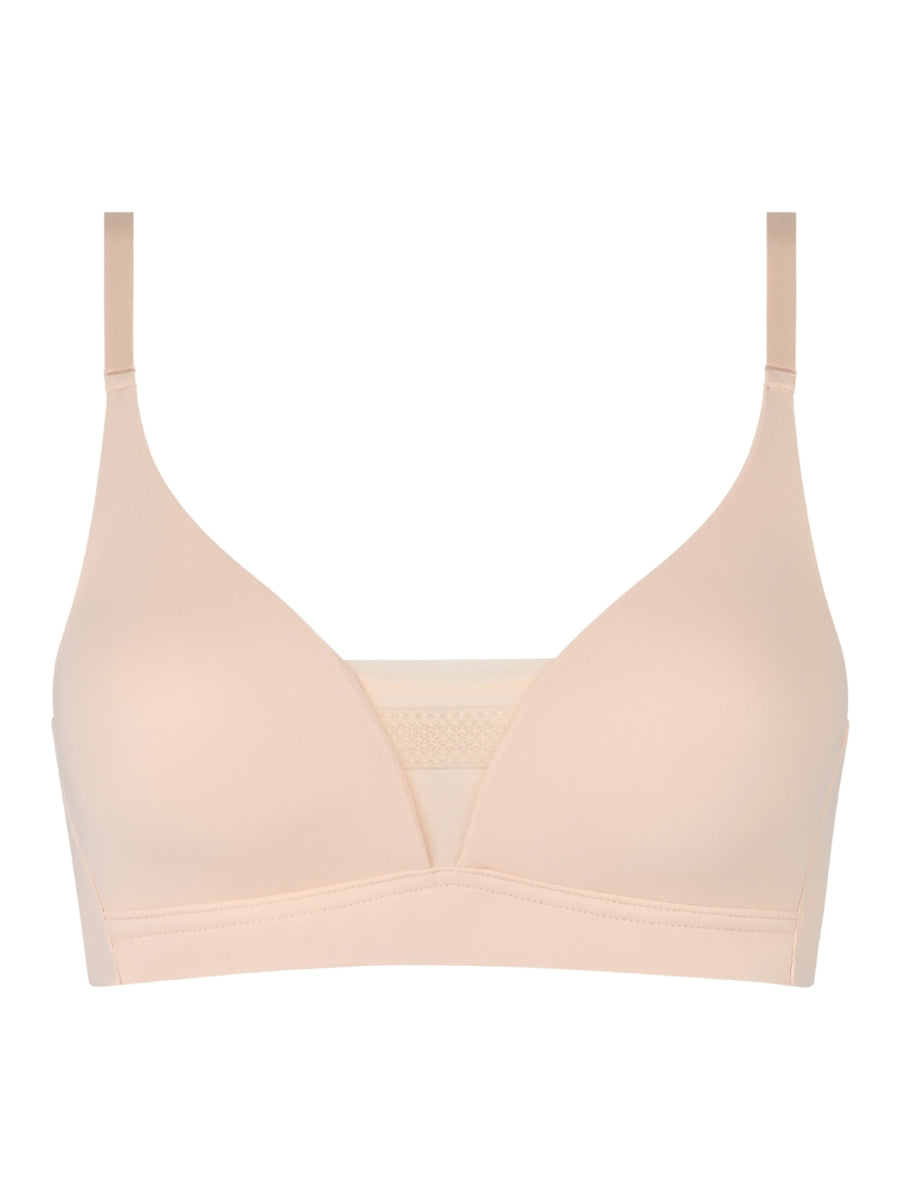 Easy Bliss Wirefree T-Shirt Bra - Golden Beige