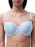 Fleurs Memory Foam Half Cup Bra - Icy Flower