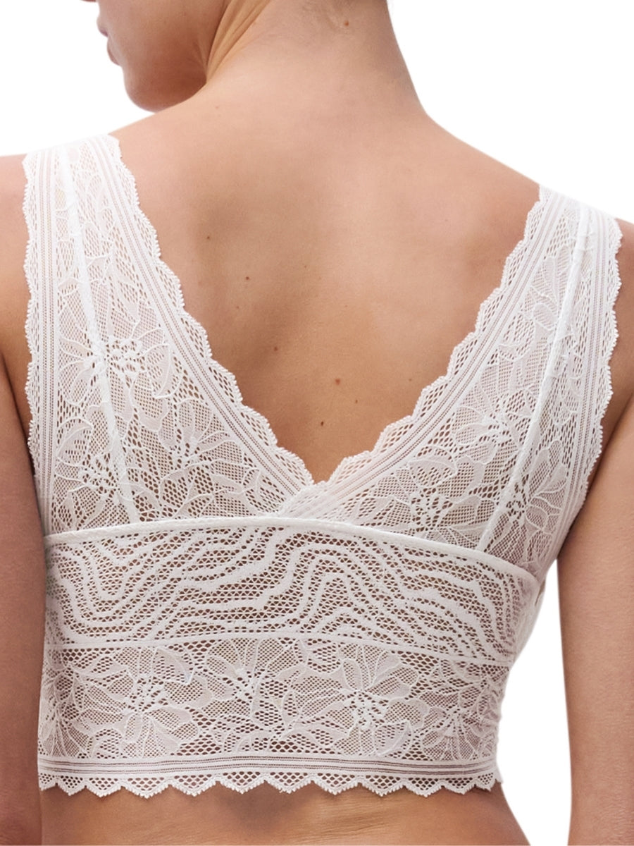 Easy Feel Floral Touch Wirefree Triangle Bralette
