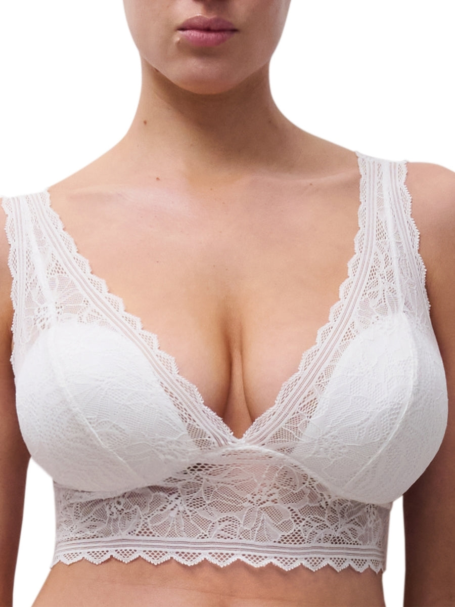 Easy Feel Floral Touch Wirefree Triangle Bralette
