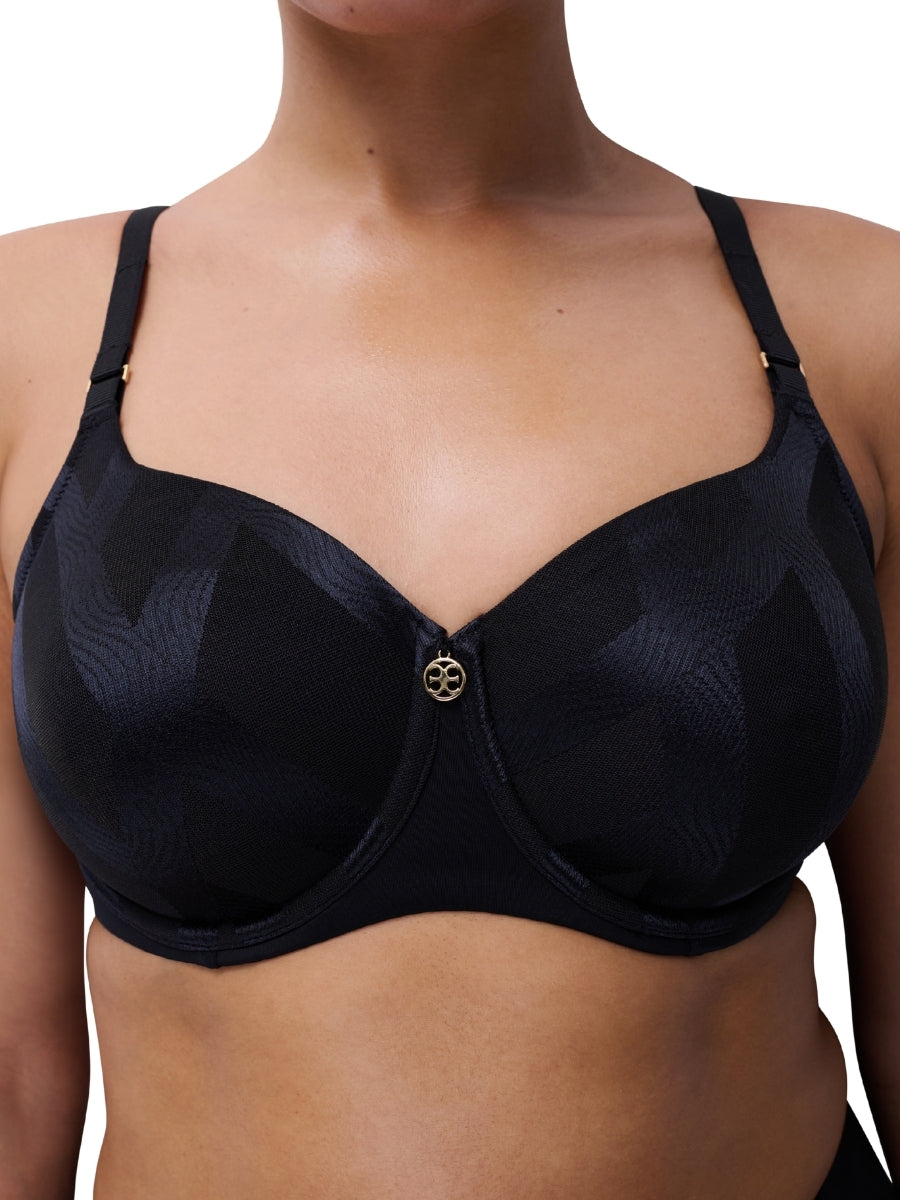 Glaze Very Covering Moulded Bra - Black