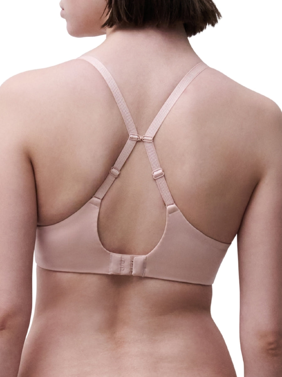 Glaze Covering T-Shirt Bra - Dusky Pink