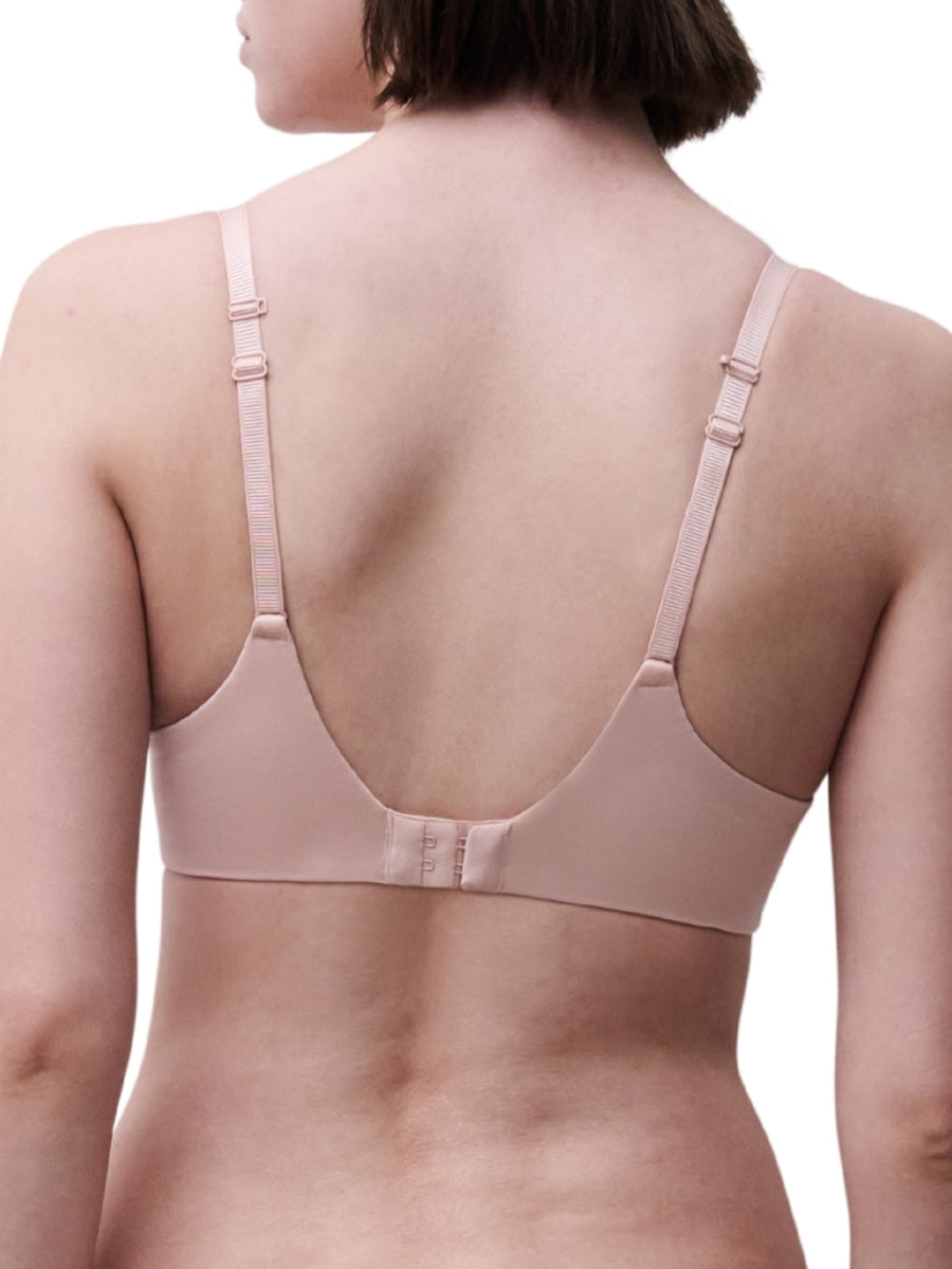 Glaze Covering T-Shirt Bra - Dusky Pink