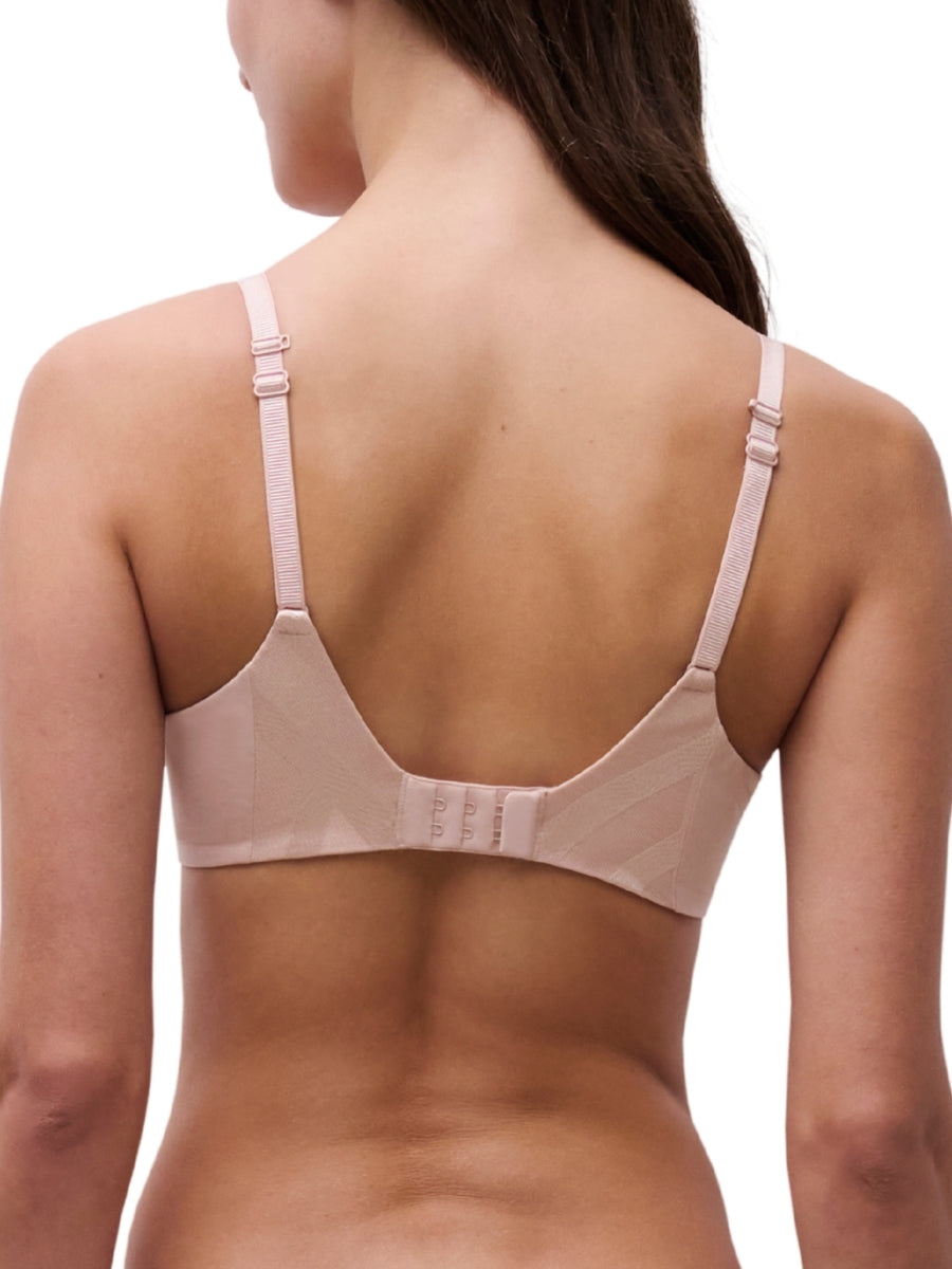 Glaze Plunge T-Shirt Bra - Dusky Pink