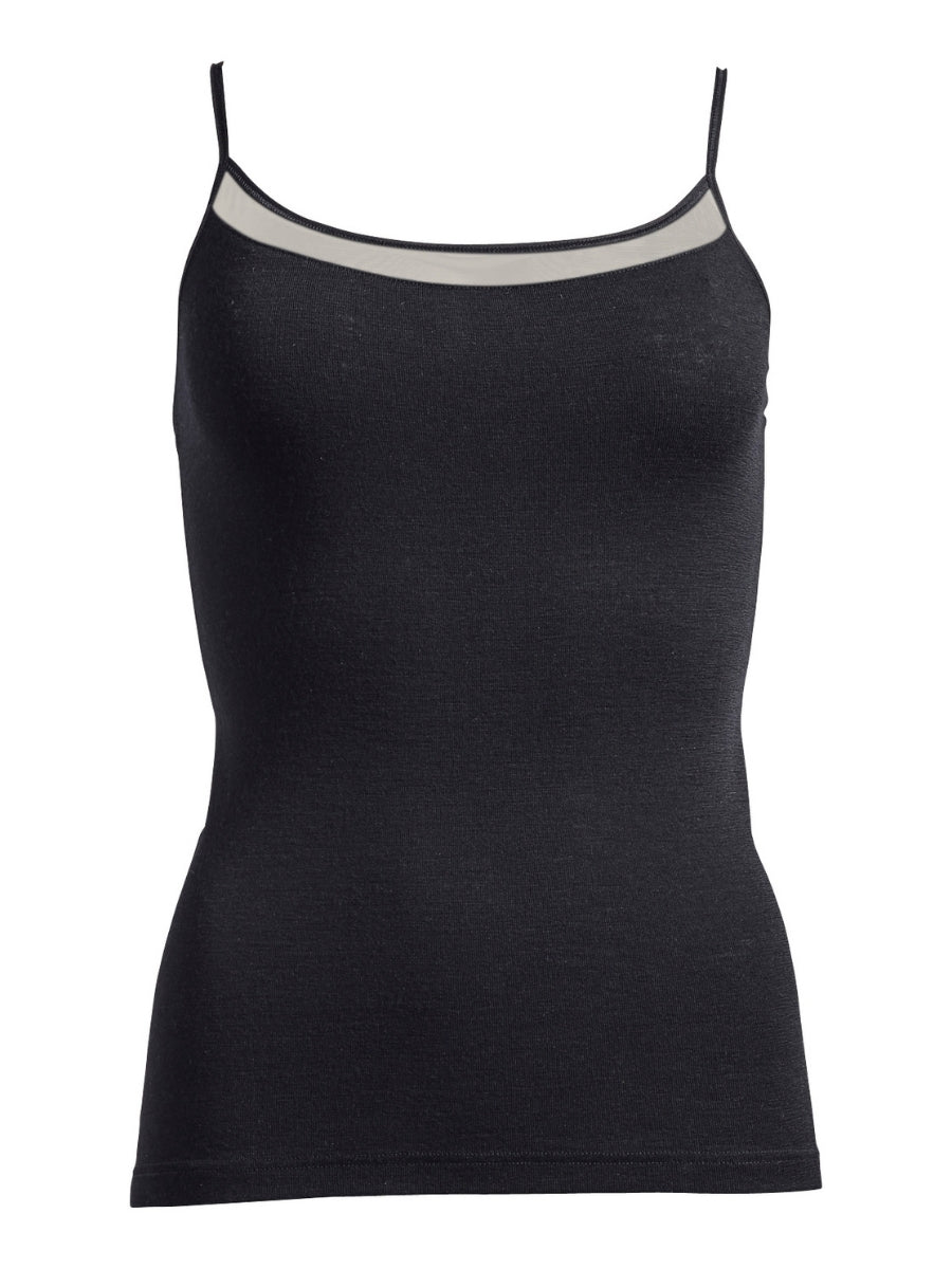 Juliana Thermal Camisole - Black