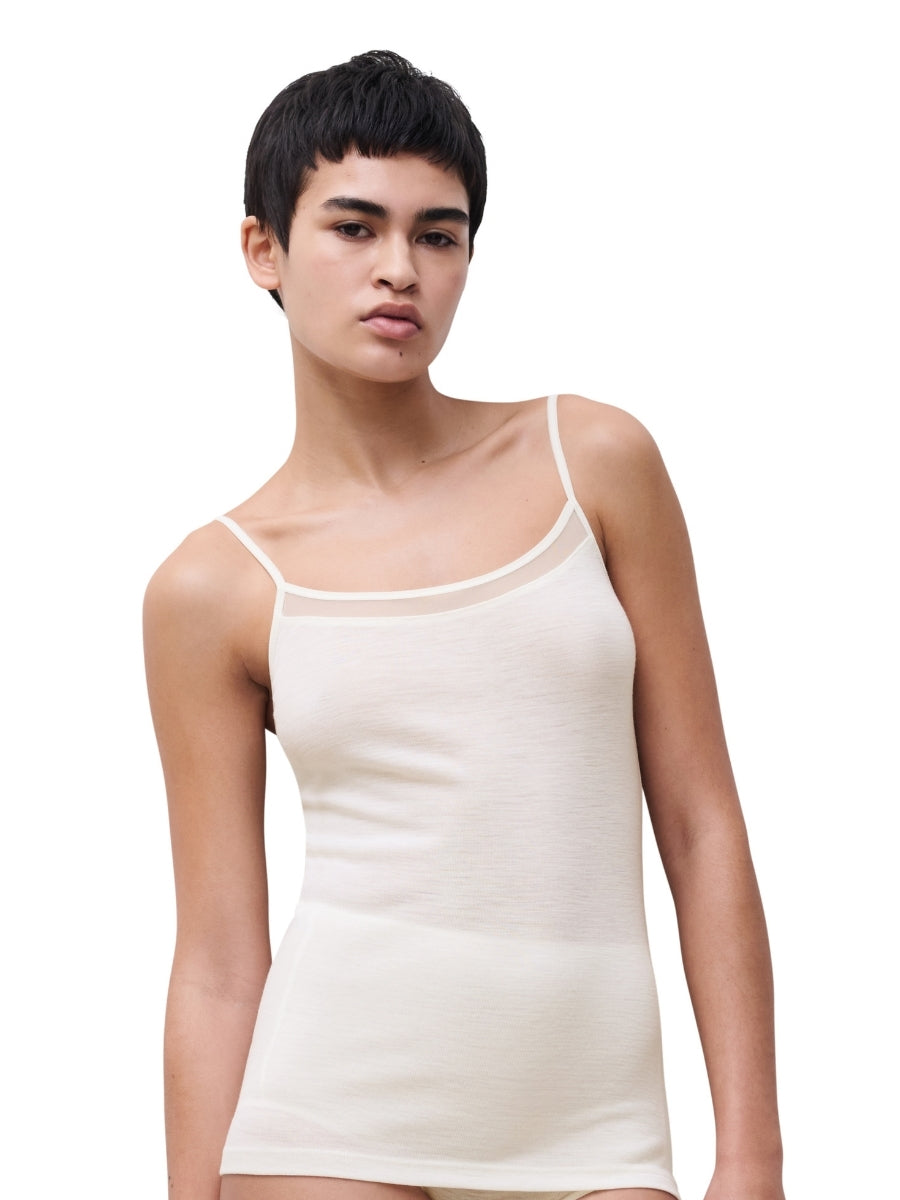 Juliana Thermal Camisole - Ivory