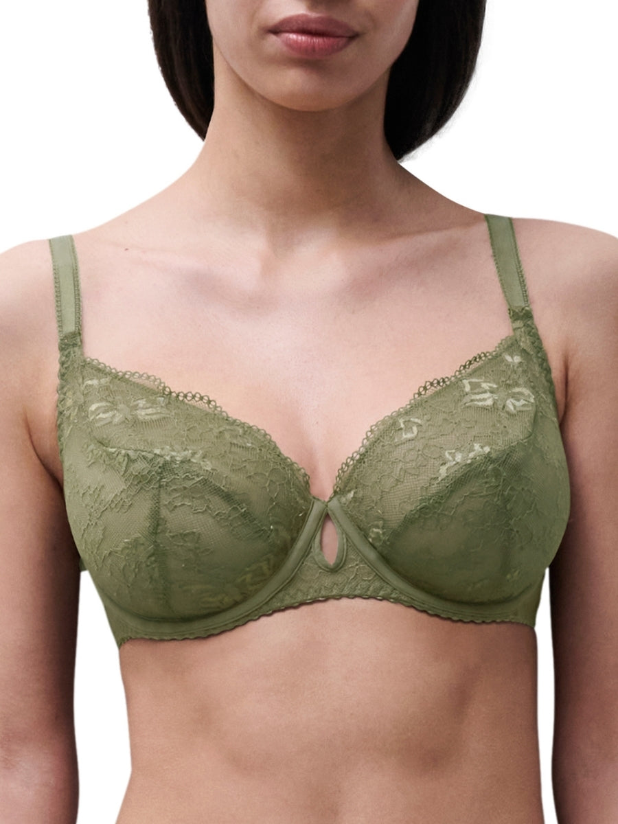 Kiss Covering Full Cup Bra - Khaki