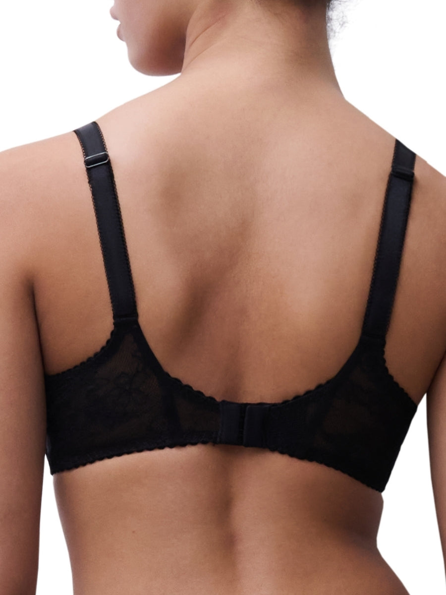 Kiss Half Cup Bra - Black