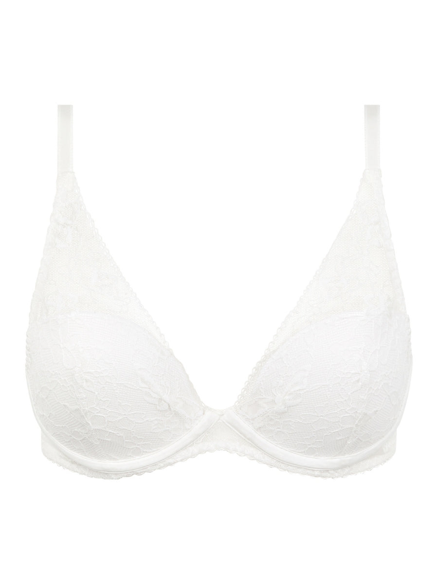 Kiss Plunge T-Shirt Bra - Milk