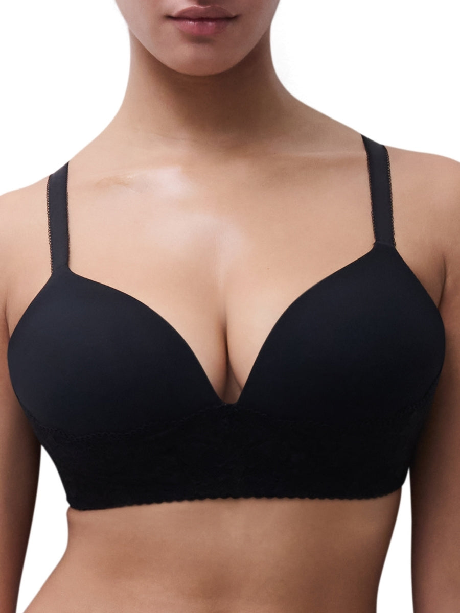 Kiss Wirefree T-Shirt Bra - Black