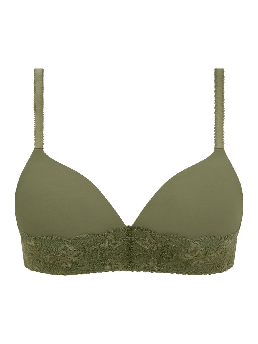 Kiss Wirefree T-Shirt Bra - Khaki
