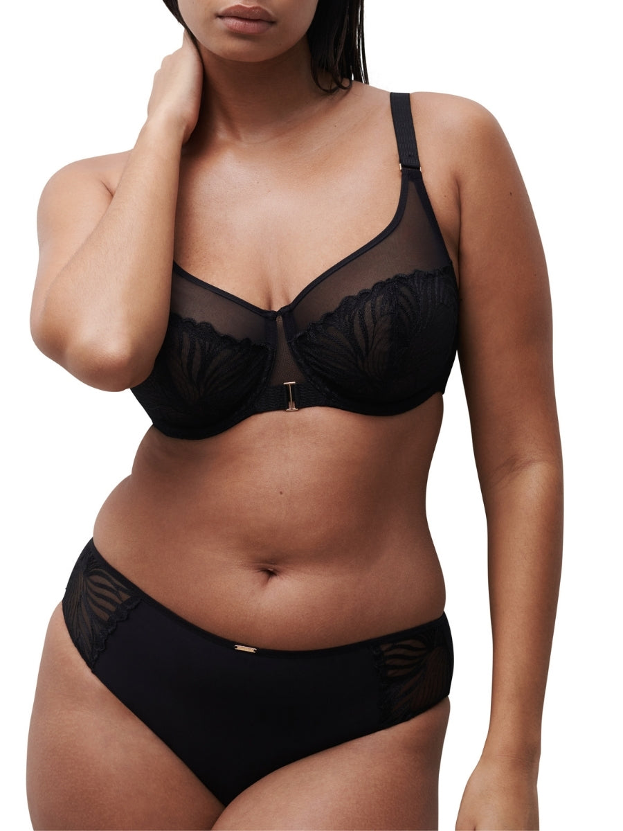 Legend Very Covering Full Cup Bra - Black