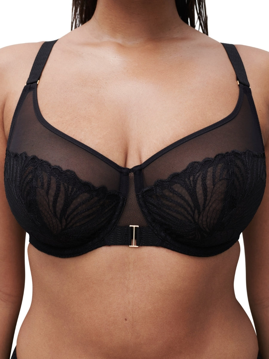 Legend Very Covering Full Cup Bra - Black