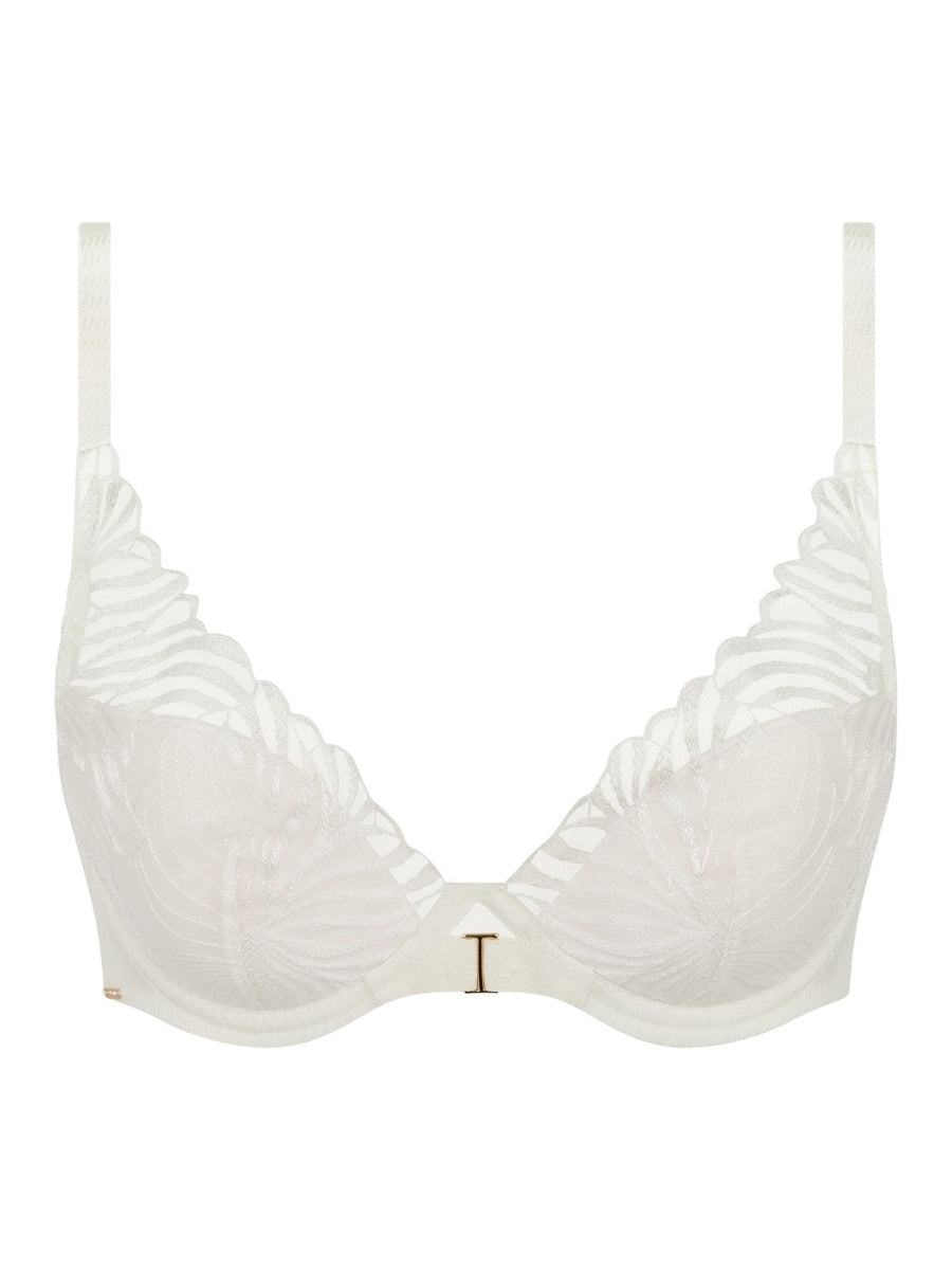 Legend Plunge T-Shirt Bra - Milk