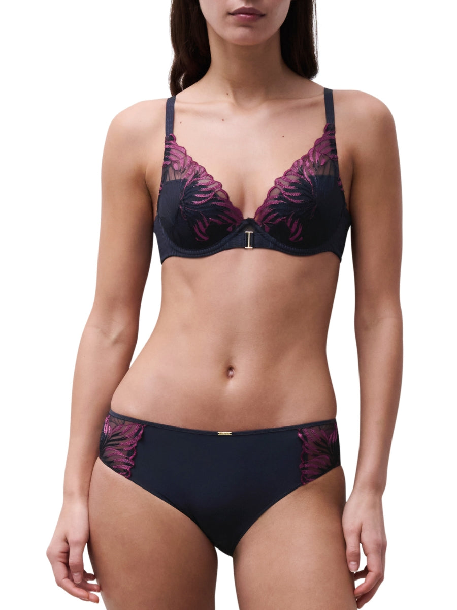 Legend Plunge T-Shirt Bra - Ocean Aurora