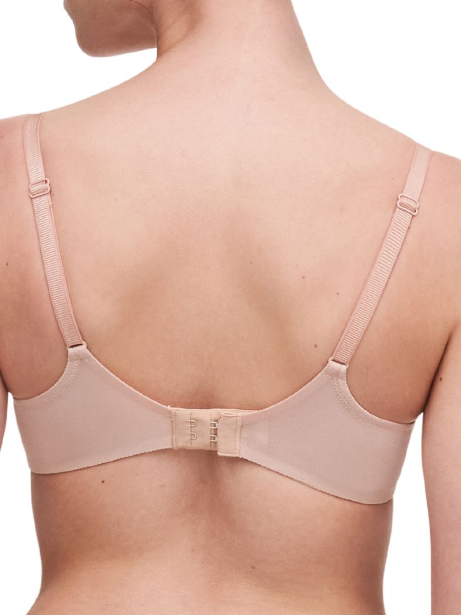 Midnight Flowers Plunge T-Shirt Bra - Black