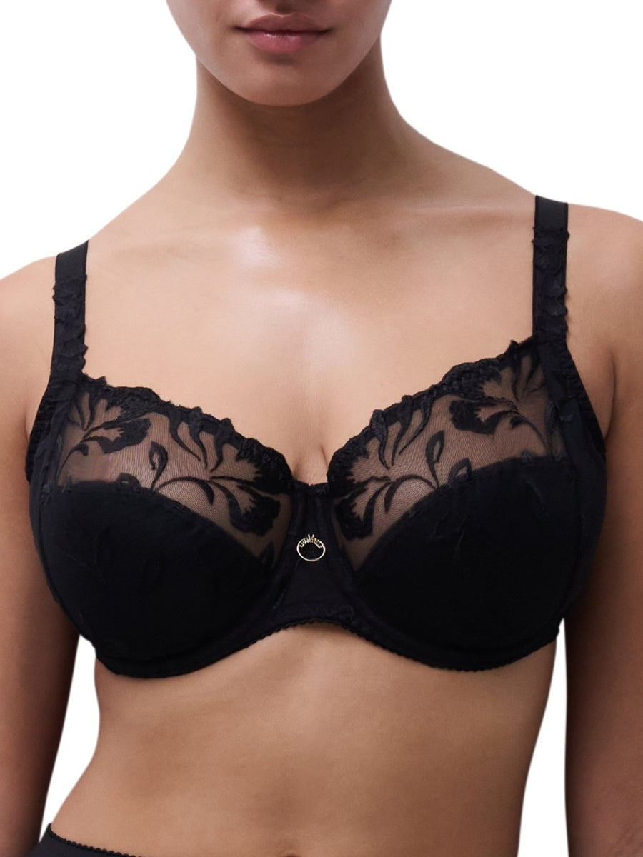 Majestic Very Covering Full Cup Bra - Black