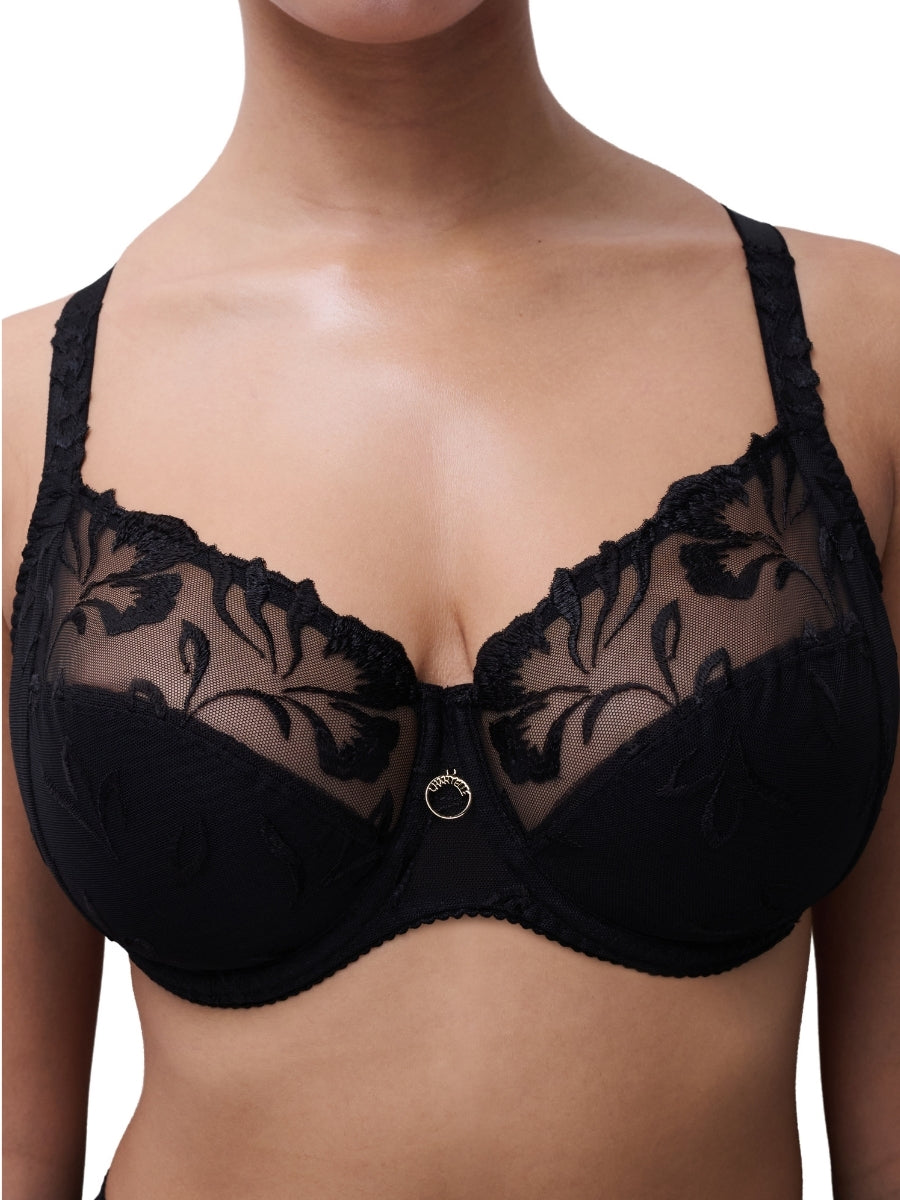 Majestic Very Covering Full Cup Bra - Black