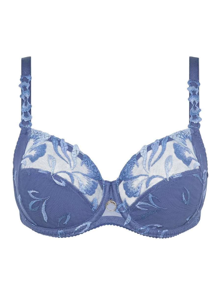 Majestic Very Covering Full Cup Bra - Blue Sea